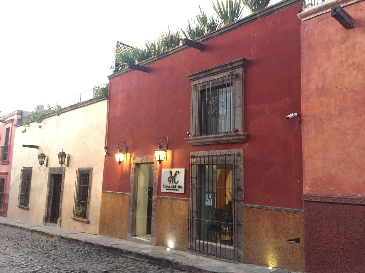 Casa Del Tio Hotel Boutique San Miguel de Allende Kültér fotó Restaurant AC