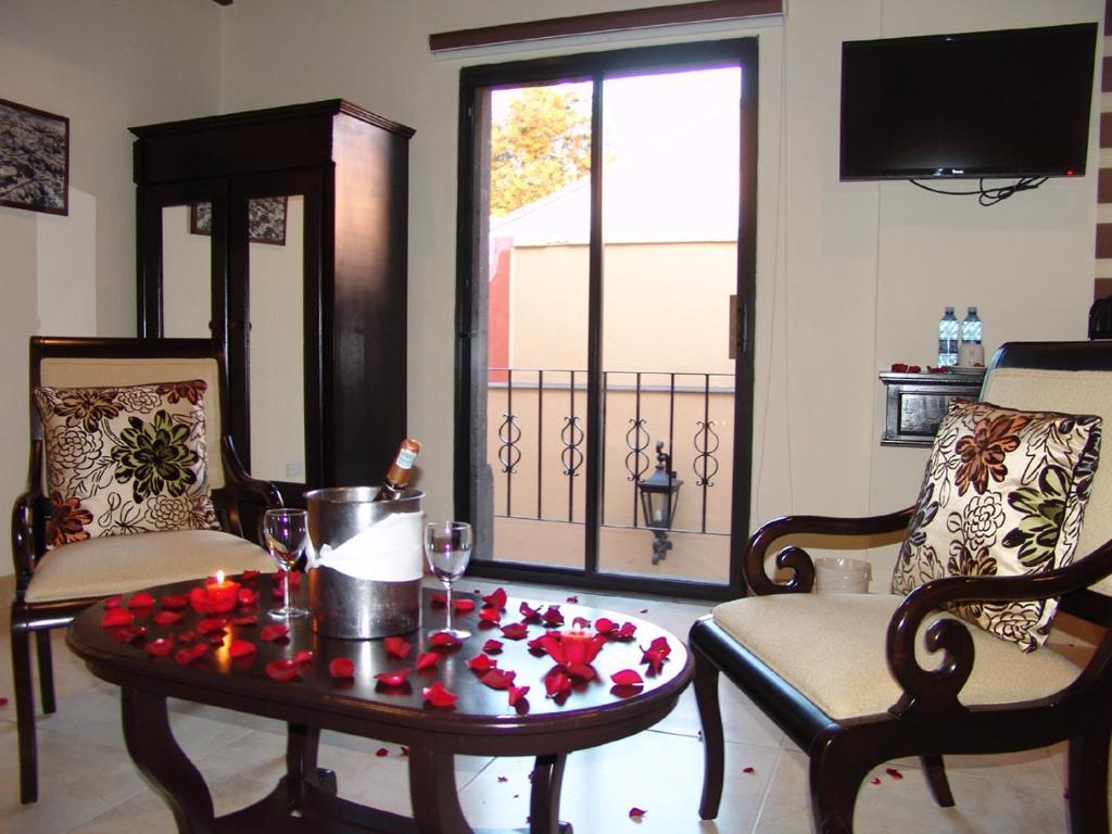 Casa Del Tio Hotel Boutique San Miguel de Allende Szoba fotó A suite at the hotel