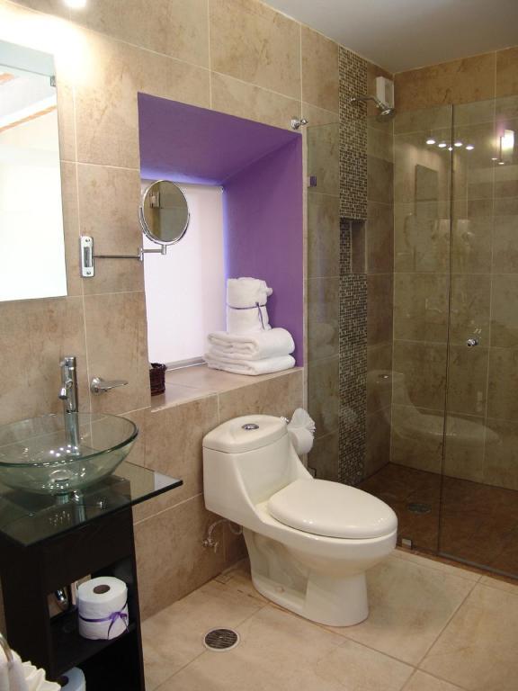 Casa Del Tio Hotel Boutique San Miguel de Allende Szoba fotó Bathroom