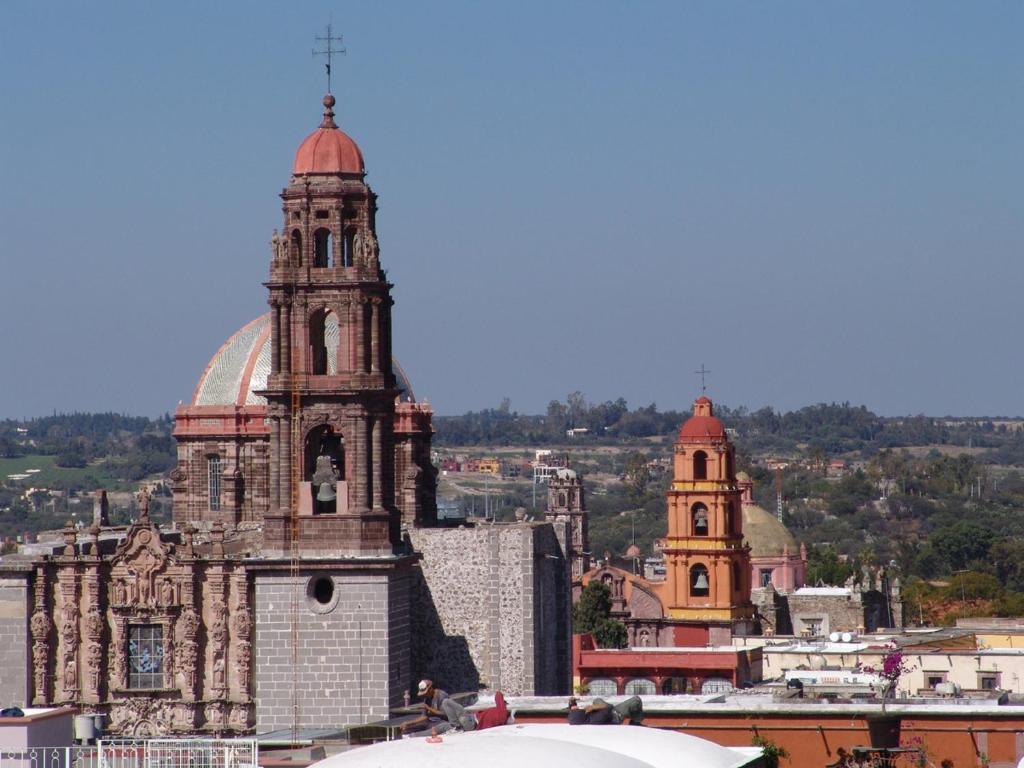 Casa Del Tio Hotel Boutique San Miguel de Allende Kültér fotó Catedral de la Purísima Concepción